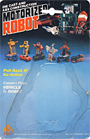 Cardback for Pick Up Camper Motorized Robot Macau MC Toy