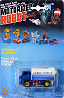 Truck Motorized Robot MC Toy on Alt Mode Card