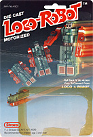 Cardback for Train Loco Robot by Straco
