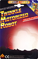 Cardback for Jeep Army Green Twinkle Motorized Robot