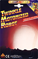 Cardback for Truck Purple and White Twinkle Motorized Robot