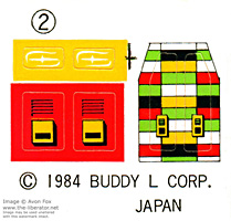 Sticker Sheet for Dump Truck Robo Tron