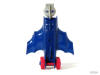 BAT-BOT Switch-A-Robots Blue Body Grey Head with Red Wheels in Robot Mode