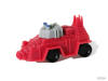 SCREW-BOT Switch-A-Robots Red Body Grey Head with Black Wheels in Space Car Mode