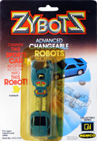 Torque Zybots on Black Photo Cardback