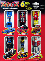 Zybots Changeable Robots 6 Piece Deluxe Gift Set