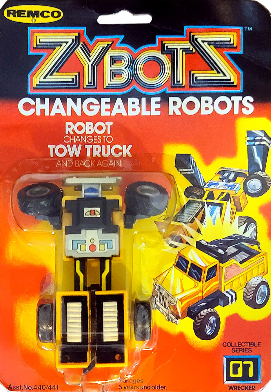 MR- 1984 Zybots Remco Action Figure Gobot- Tonka